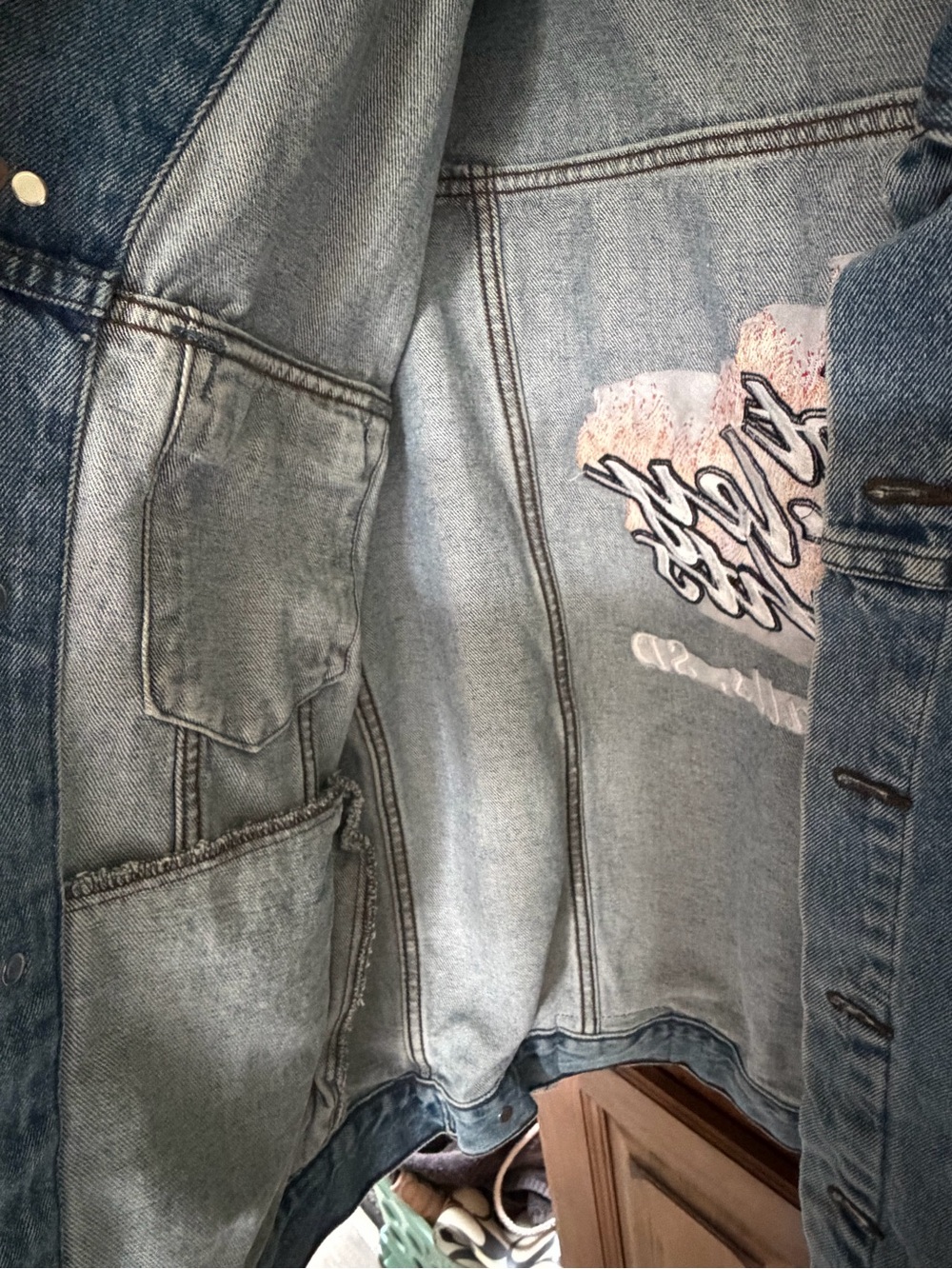Harley-Davidson Light Blue Denim Jacket - - Picture 7 of 10